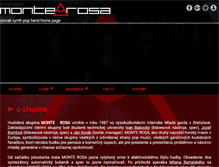 Tablet Screenshot of monterosa.ibastudio.sk